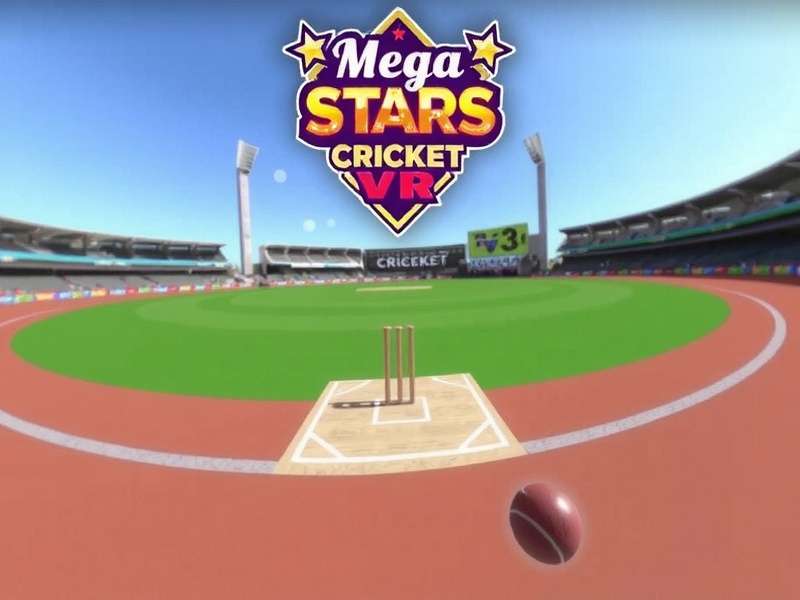 Mega Stars Cricket VR Gameplay